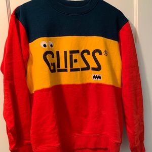 Guess x J.Balvin, Mens Small Crewneck Sweatshirt